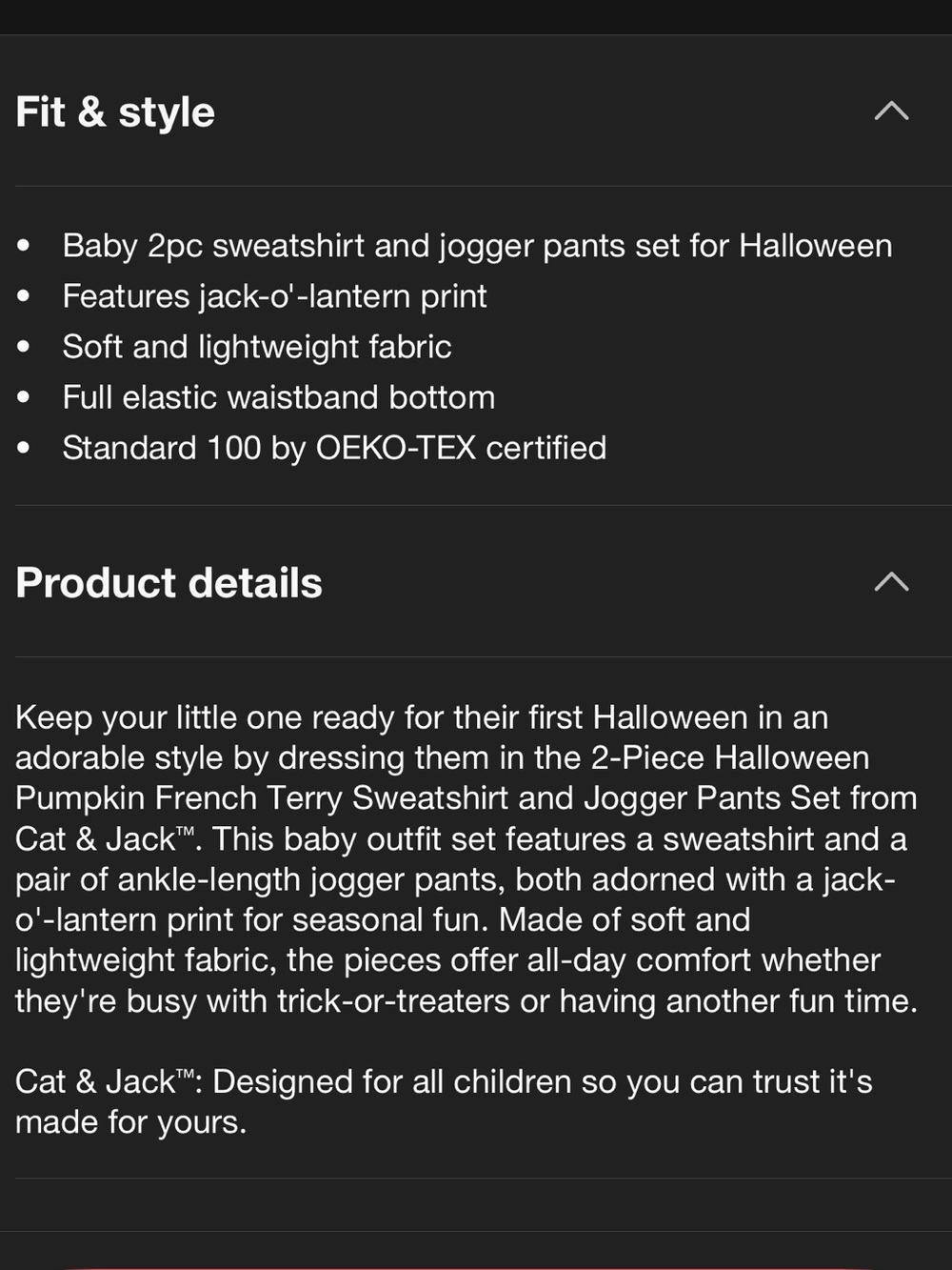 π NWT Cat & Jack Halloween Baby Outfit Bundle - Romper - Sweatsuit - Pumpkin π - Picture 15 of 16